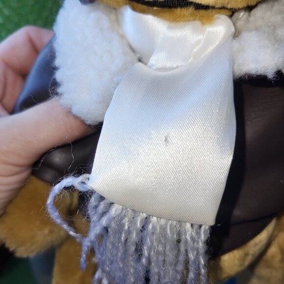 VTG 1997 Pickford Bears Ltd. "Radar" Pilot Stuffed Bear with Jacket Goggles - Picture 14 of 15